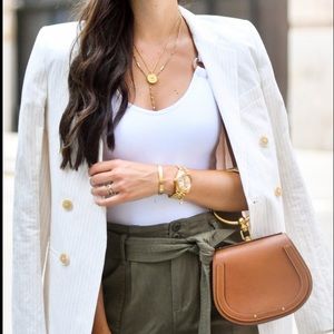 Abercrombie White Body Suit